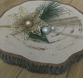 Styrofoam tree slices wood base stumps log bark wedding quince ornaments cake holder decor thanksgiving rustic vintage baby gifts