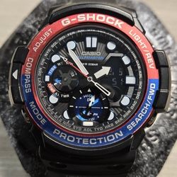 
Casio G-Shock Gulfmaster GN-1000-1A (Pepsi Bezel) – Twin Sensor – Excellent Condition