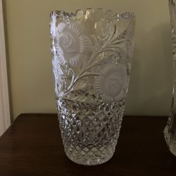 Vintage West German Chrystal Vase