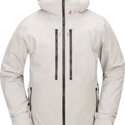 Volcom Guide Jacket XL 3L Gore-Tex - Stone Grey BRAND NEW W TAGS