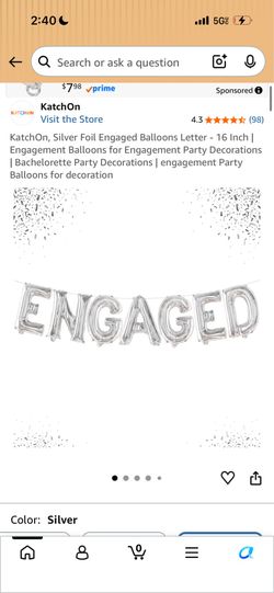 Engagement party essentials!