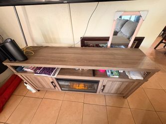 Electric Fireplace TV Stand / Entertainment Center
