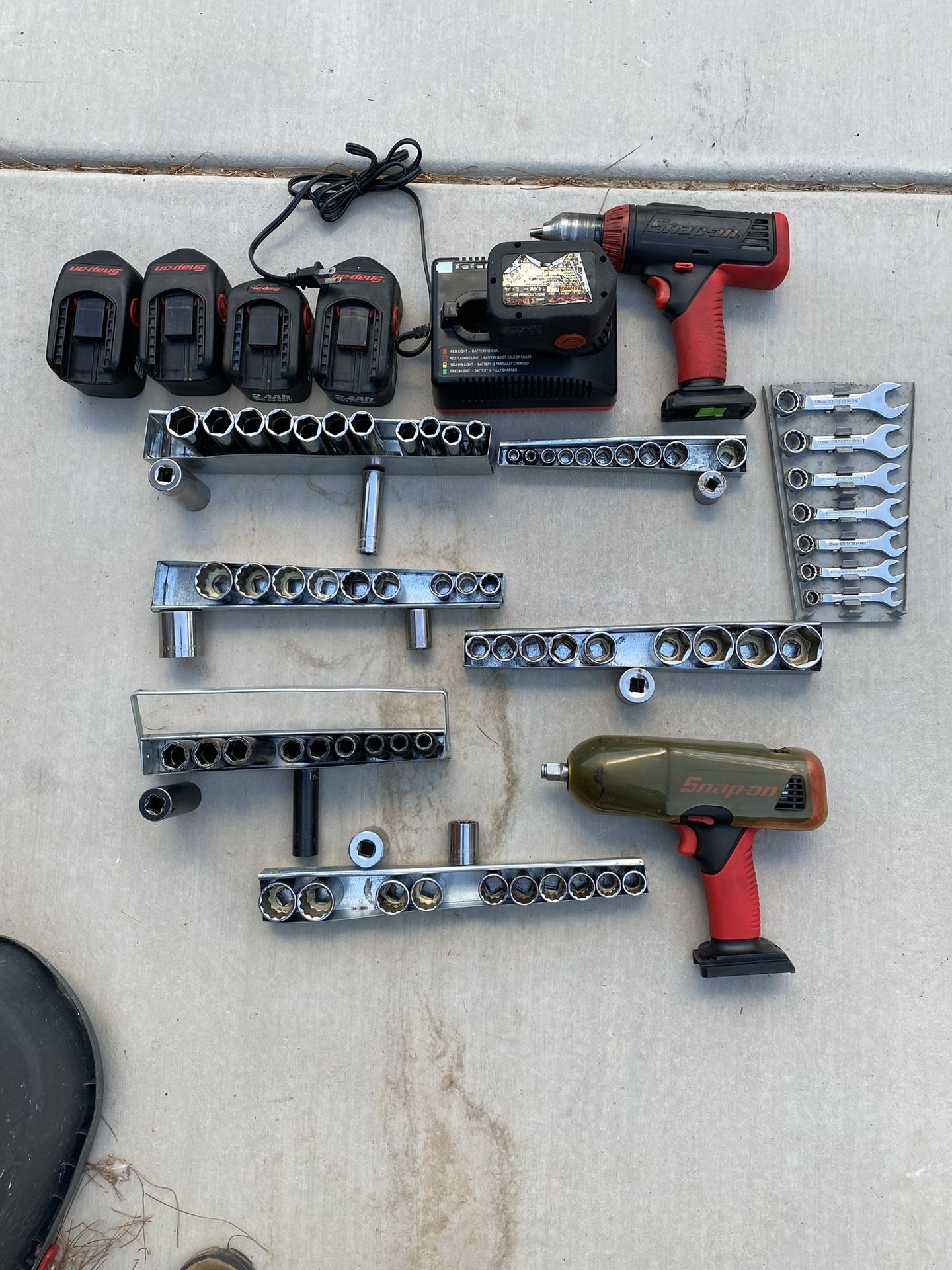 Craftsman, Matco,snap On Sockets, Drill And Air Impact Gun for Sale in