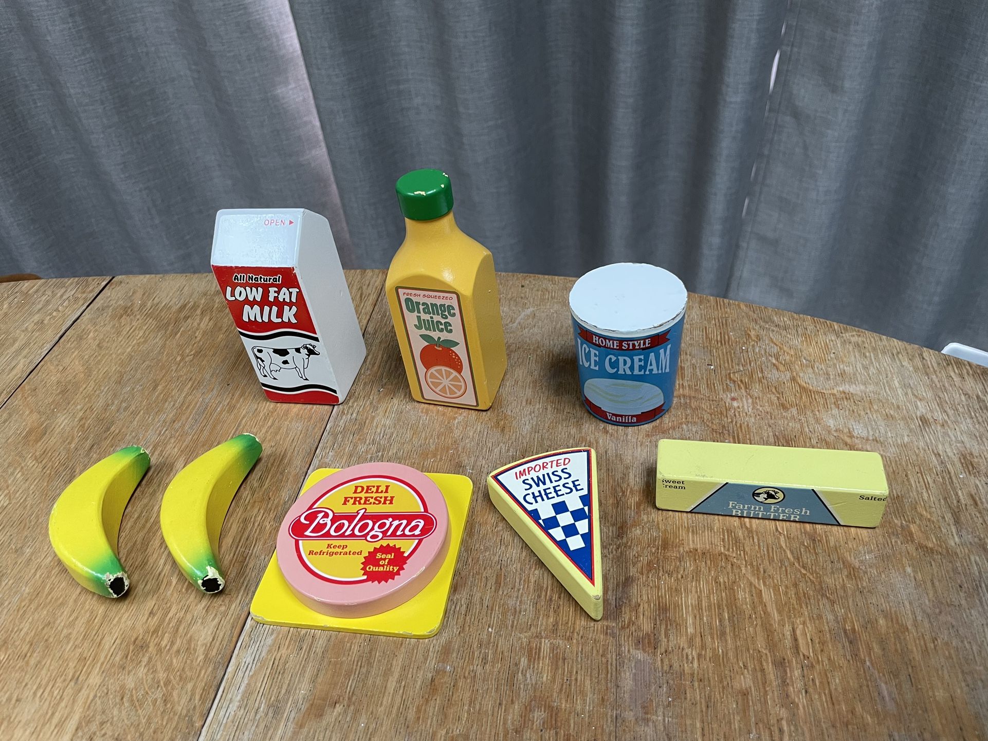 Melissa & Doug Wooden Play Food