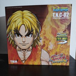 Street Fighter T.N.C.-02 Ken (The New Challenger) Figure – LED & Sound