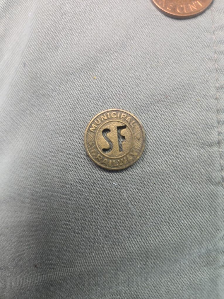 Vintage San Francisco Municipal Token