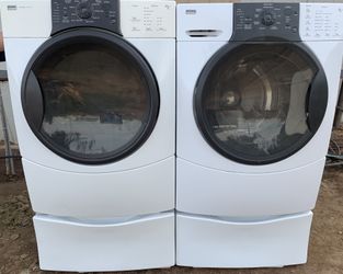 Kenmore elite washer and dryer set