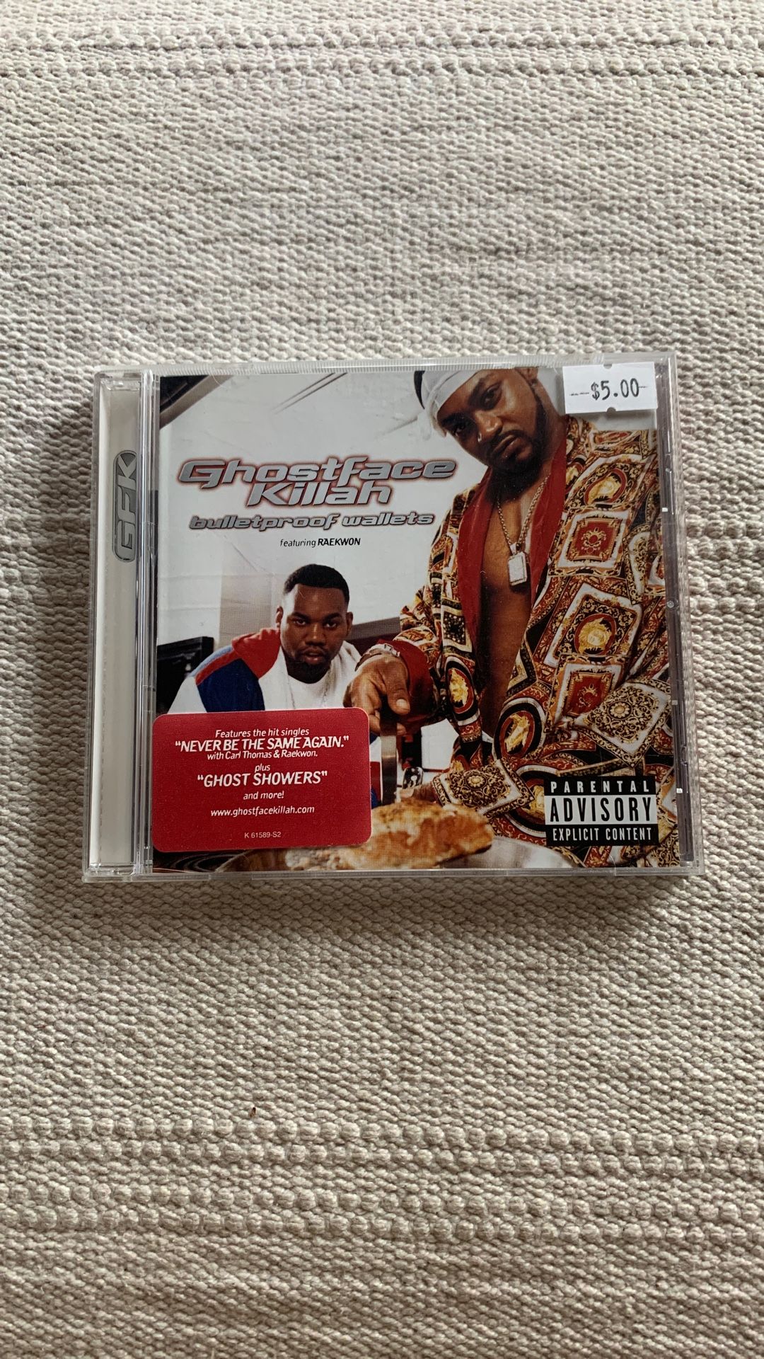GHOSTFACE KILLAH - Bulletproof Wallets (CD) $5