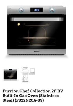 FURRION CHEF COLLECTION 21" RV GAS OVEN