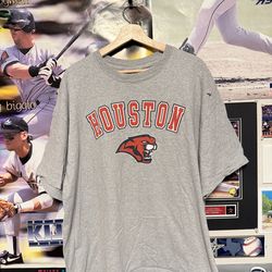 Vintage 2000’s University of Houston Cougars Shirt Men’s Size 2XL Gray