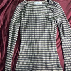 Mod Ref Ribbed Striped Long Sleeve Top