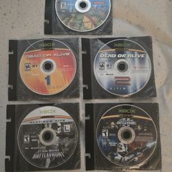 Original Xbox Games Lot