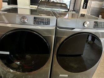 Samsung 5 Cu. Ft. Front Load Washer 7.5 Cu. Ft. Electric Dryer Laundry Pair.