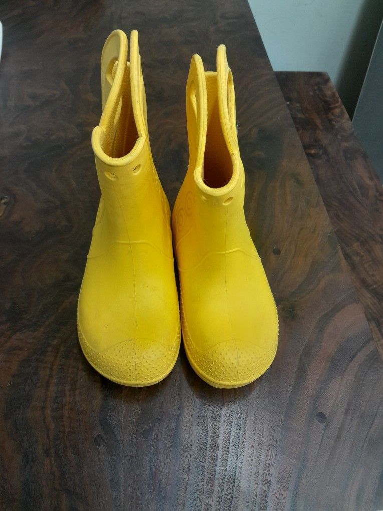 Kids Croc Rain Boots