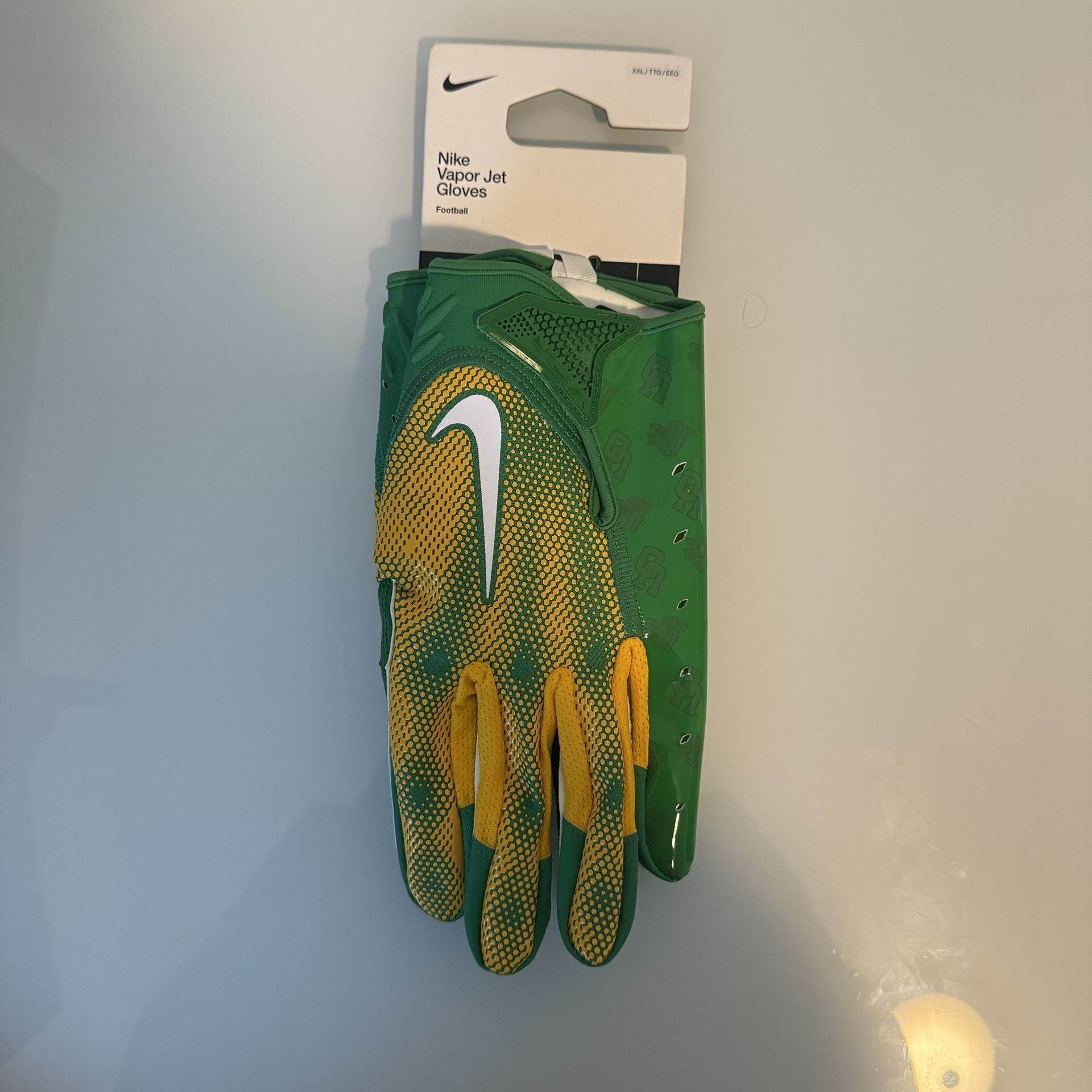 Nike Oregon Ducks Vapor Jet Football Gloves