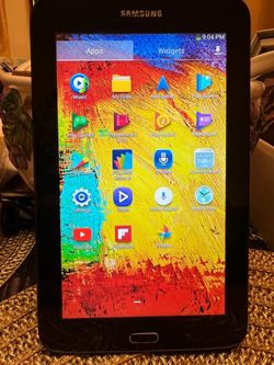 SAMSUNG tablet