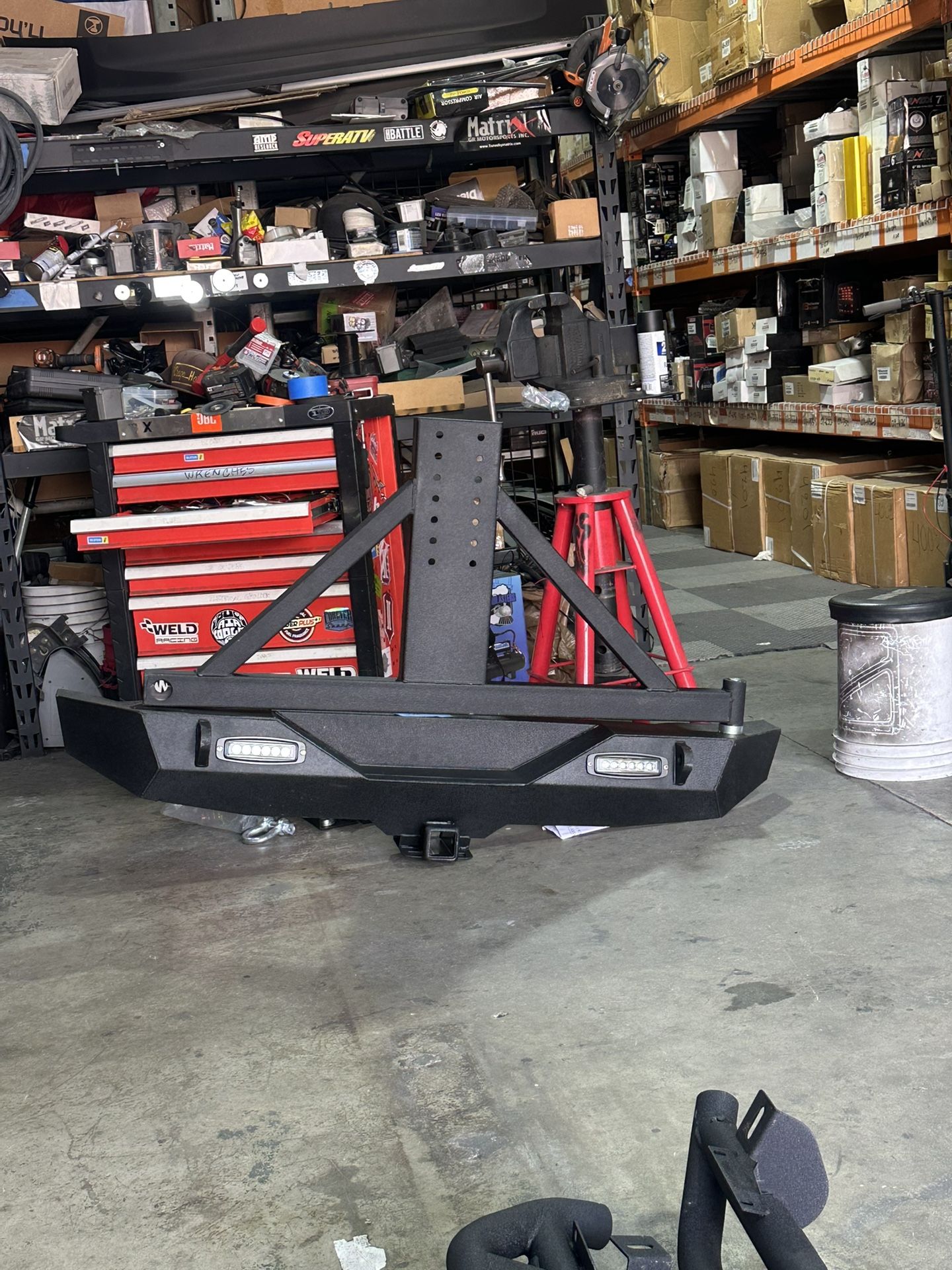 Jeep Jk Wrangler Rear Bumper 2007-2017