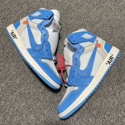 Off-White x Air Jordan 1 Retro High OG 'UNC' 2
