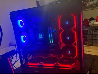 Full gaming setup.