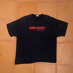 Vintage 2000’s Rhino Bucket The Hardest Town Band T Shirt Size XL