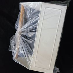 Large Divided Metal Garden Caddy