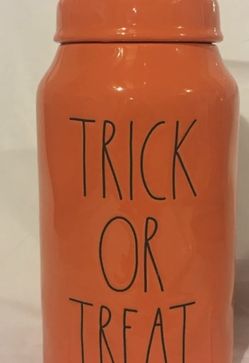 Rae Dunn Trick Or Treat Canister 