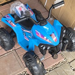 Electric Atv with led glowing body lighhts