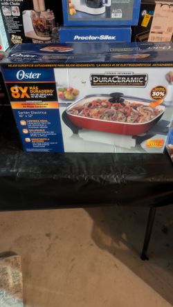 Oster Duraceramic Sarten Electric 16" x 12"