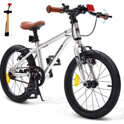 Light Weight Kids Bike 16 20 inch Bicycle for Boys Girs Ages 4-12 Years