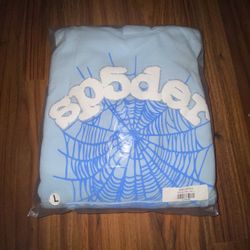 Light Blue Spider Hoodie