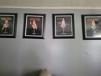 Ralph Burch Martini Glass Frames