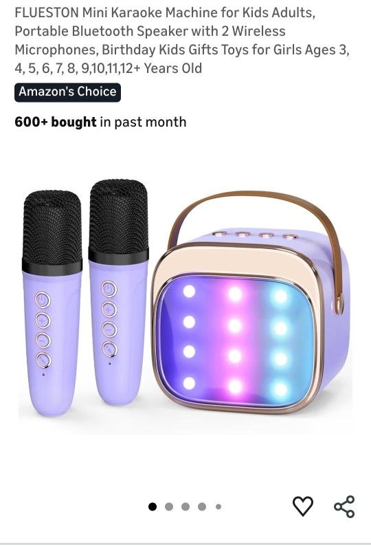 Karaoke Speakers And Microphone 