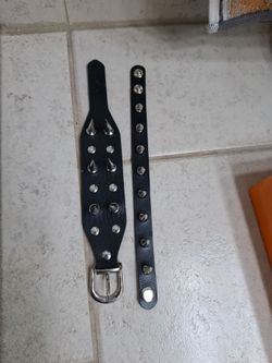 Classic punk/goth accessories Bracelets