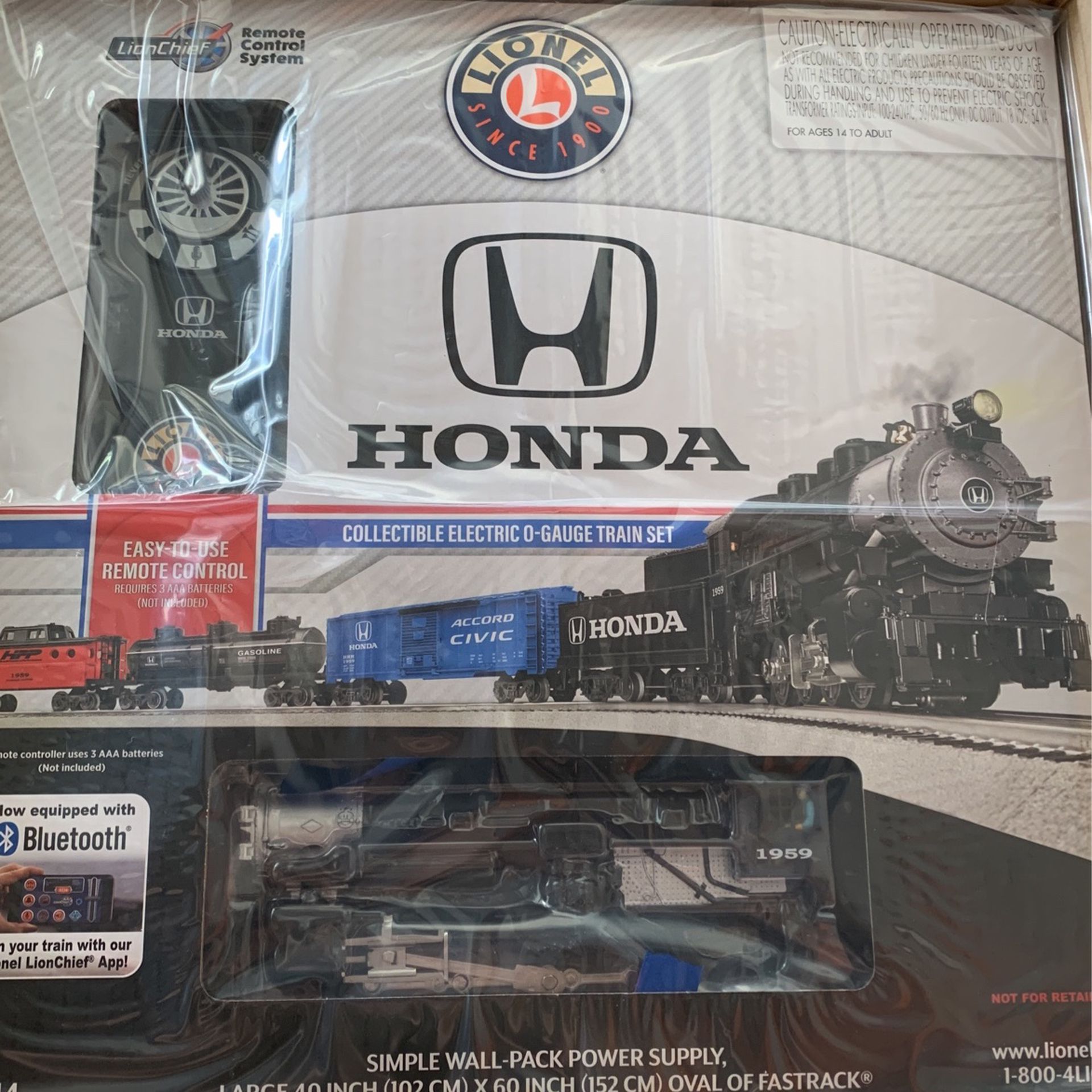 New Honda Lionchief Train Set Limited Edition