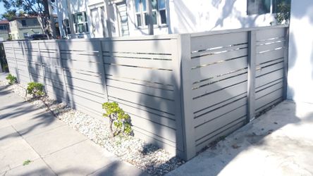 contemporary fence design all custom. Garage door decks patios garden