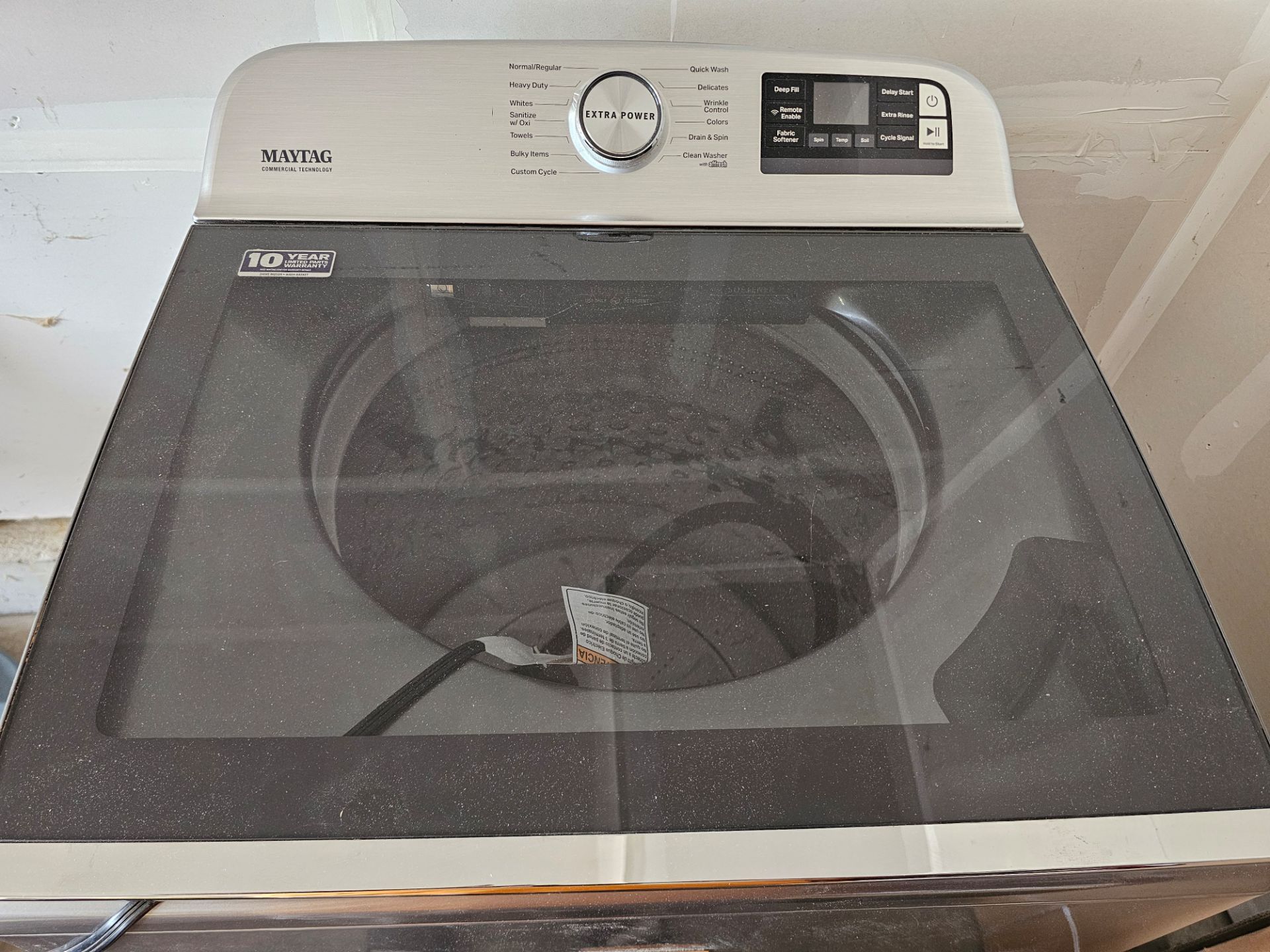 Maytag washing machine