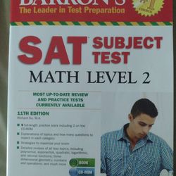 SAT Math Level 2 Guidebook by Barron's