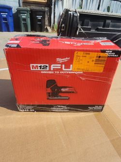 Milwaukee
M12 12V Fuel Lithium-Ion Cordless Jig Saw (Tool-Only)