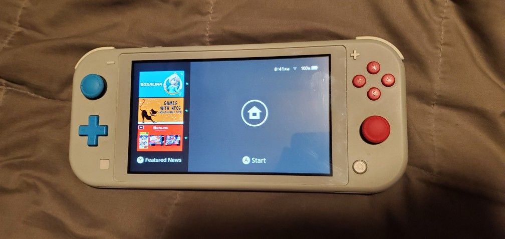 Nintendo Switch Lite Zacian And Zamazenta Edition