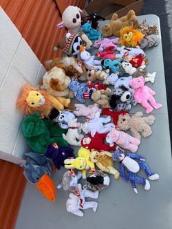 Vintage TY Beanie Babies Plush Toy Lot