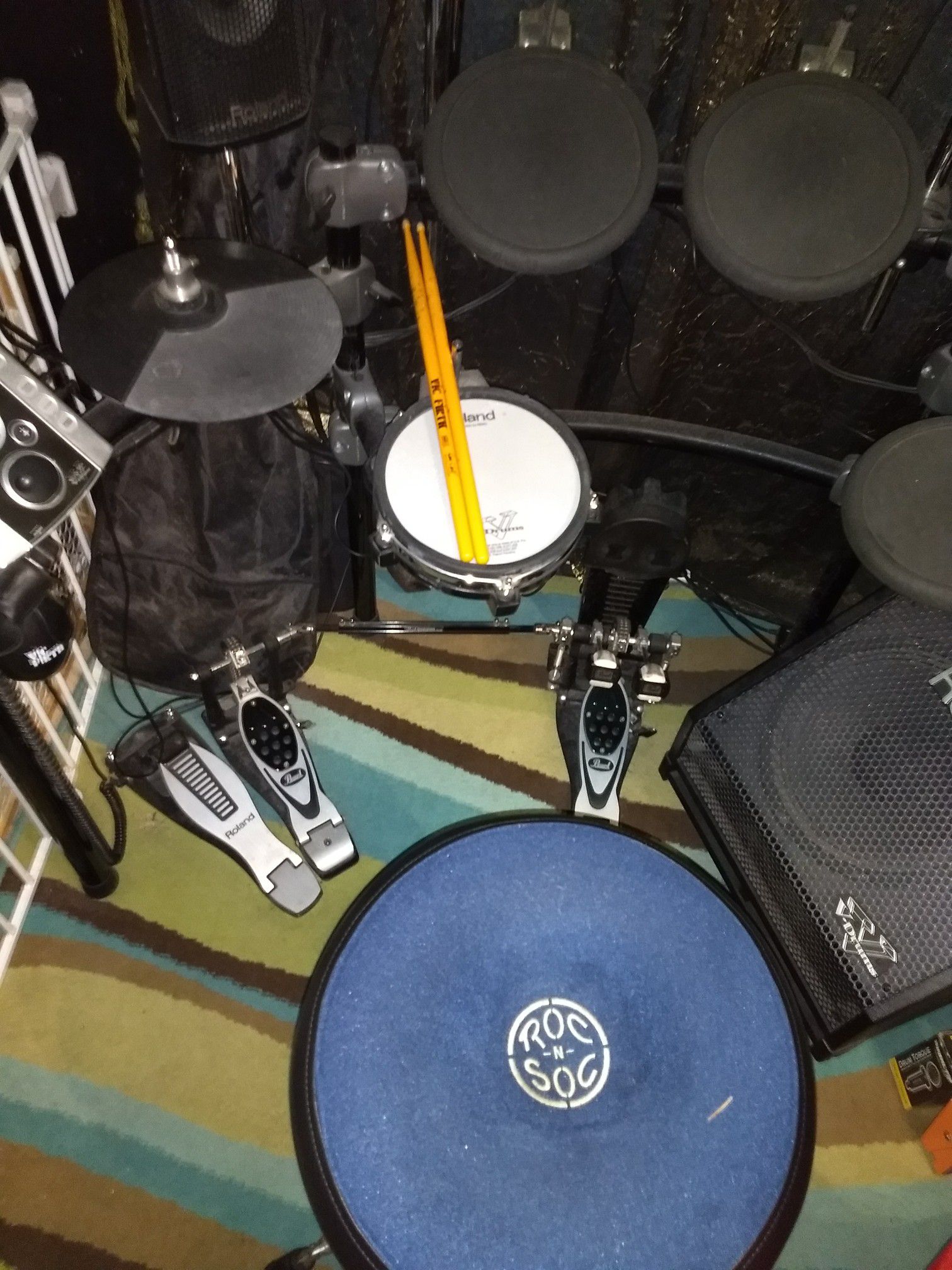 Electric drum kit Roland td9