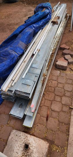 Metal Studs and flat strap