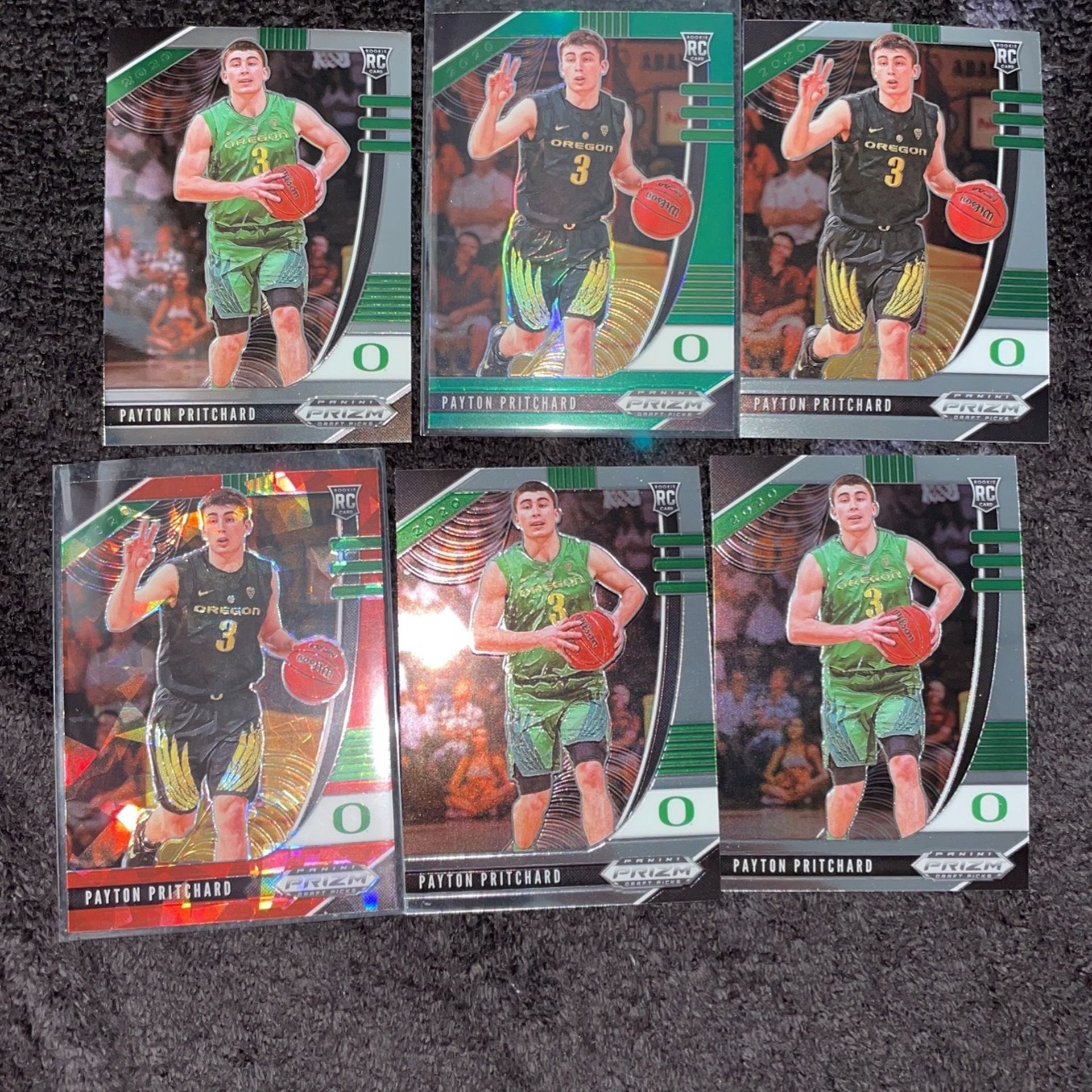 Payton Prichard Rookie Card Lot