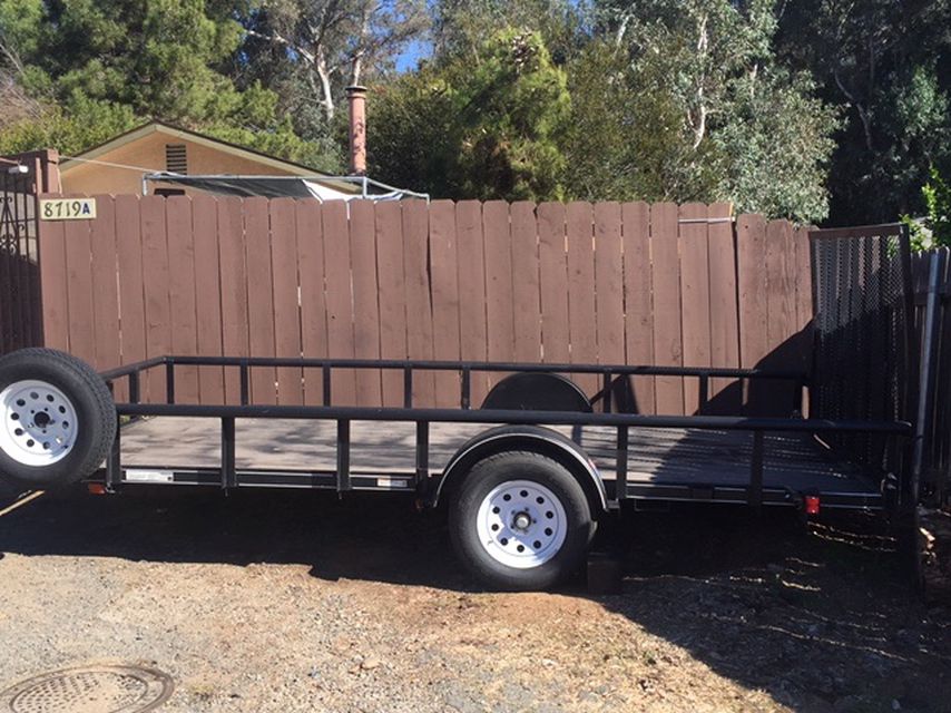7‘x14’ Flat Bed Trailer For SxS
