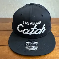 New Era 9FIFTY Snapback Hat - Catch Las Vegas Restaurant - Black - Brand New