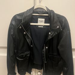 Abercrombie Leather Jacket 