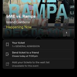 Keinemusik Miami Ticket For Sale