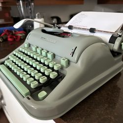 MINT CONDITION 1960s HERMES 3000 TYPEWRITER (CURSIVE TYPEFACE)