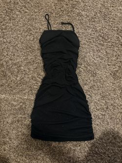 Black Glittery Dress