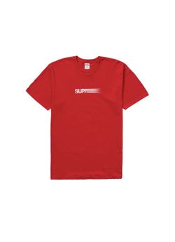 Supreme motion logo tee size large red brand new